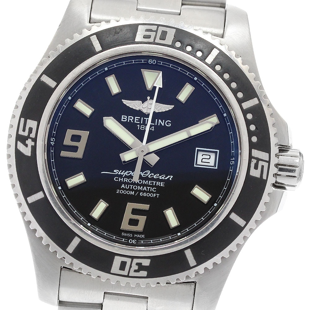 ブライトリング スーパーオーシャン 44 A17391 メンズ 【中古】