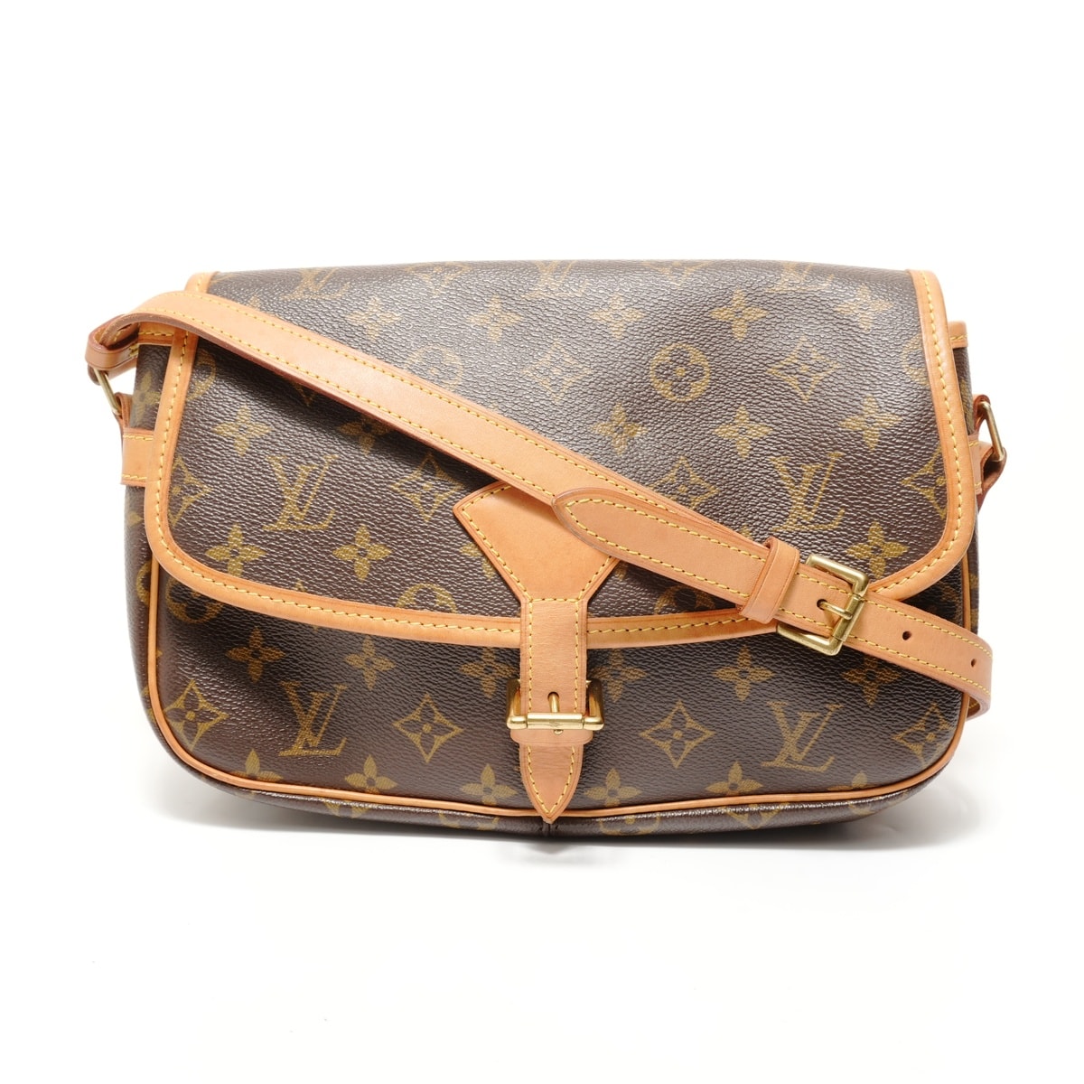 ヴィトン LV モノグラム ソローニュ ショルダーバッグ【中古】