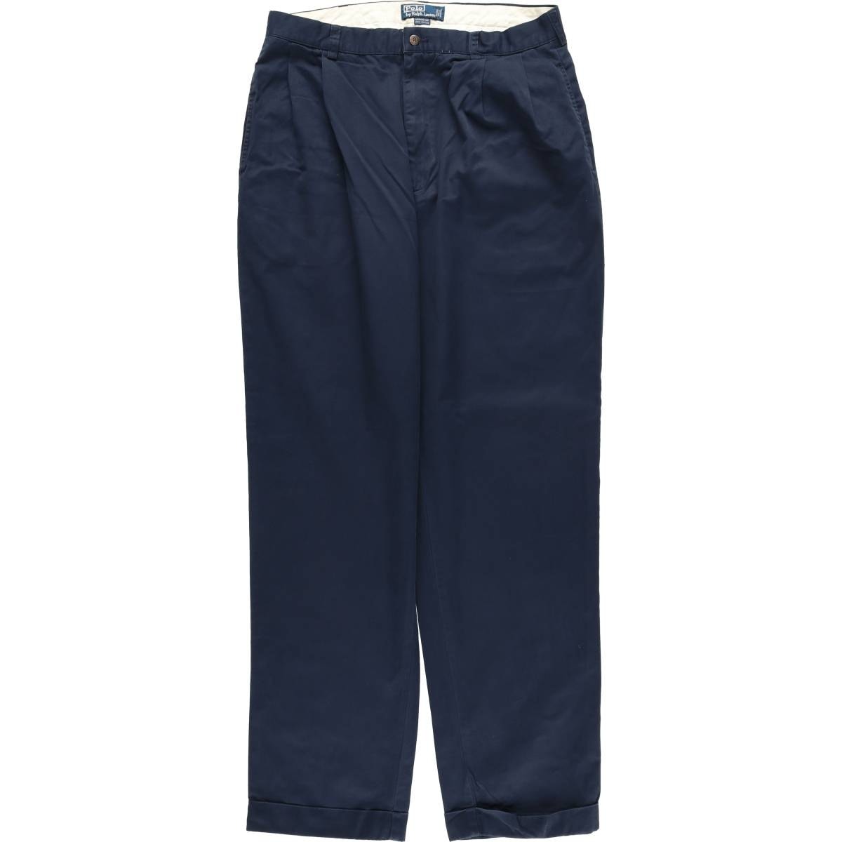 古着 ラルフローレン Ralph Lauren POLO by Ralph Lauren HAMMOND PANT ツータック チノパンツ メンズw35相当/eaa458980
