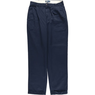 古着 ラルフローレン Ralph Lauren POLO by Ralph Lauren HAMMOND PANT ツータック チノパンツ メンズw35相当/eaa458980