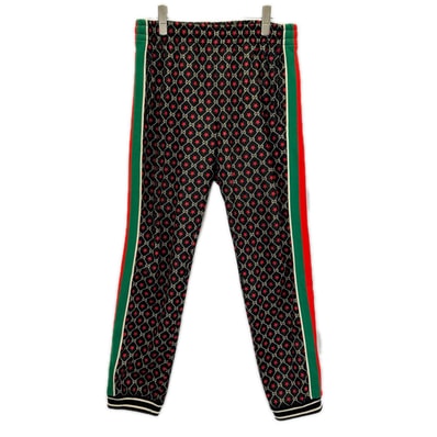 グッチ 575735 ブラック GGスター ジャージ トラックパンツ S