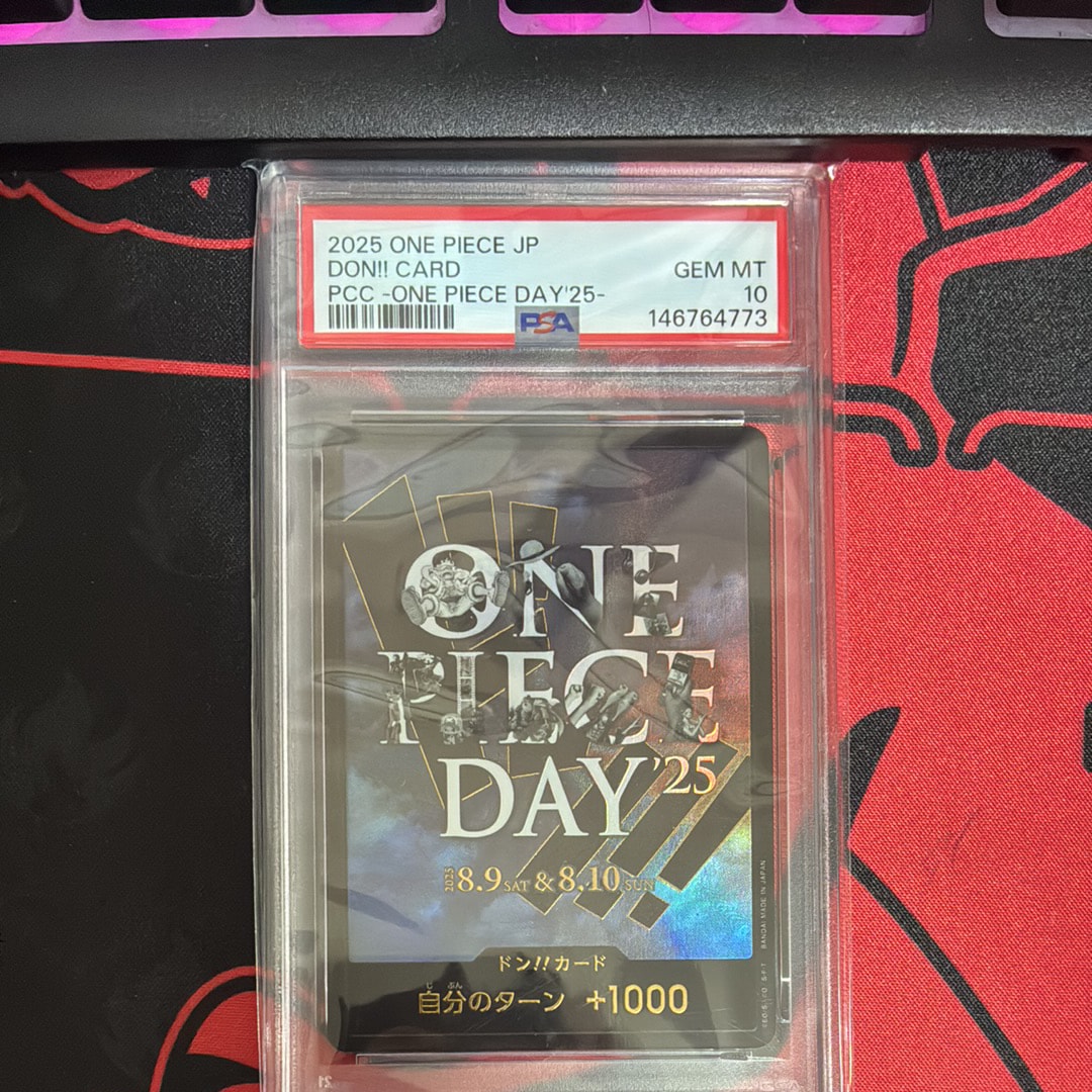 PSA10】ドン!!カード : ONE PIECE DAY'25 (プレミアムカード