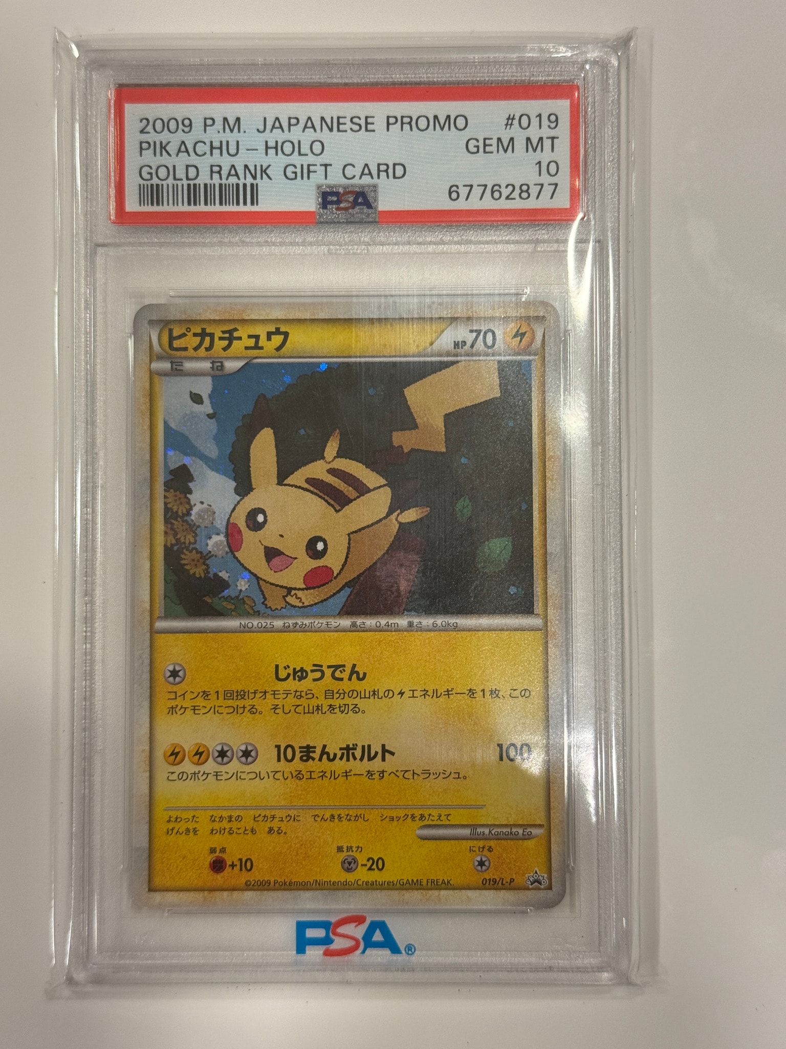 ピカチュウ: プロモ[L-P 019/L-P](プロモーションカード「L-P」)通販