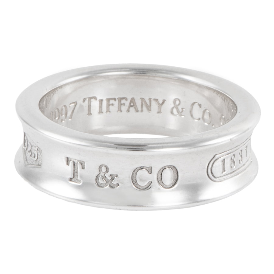 TIFFANY&Co. ティファニー 1837 リング・指輪 16号 シルバー【中古】