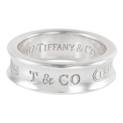 TIFFANY&Co. ティファニー 1837 リング・指輪 16号 シルバー【中古】