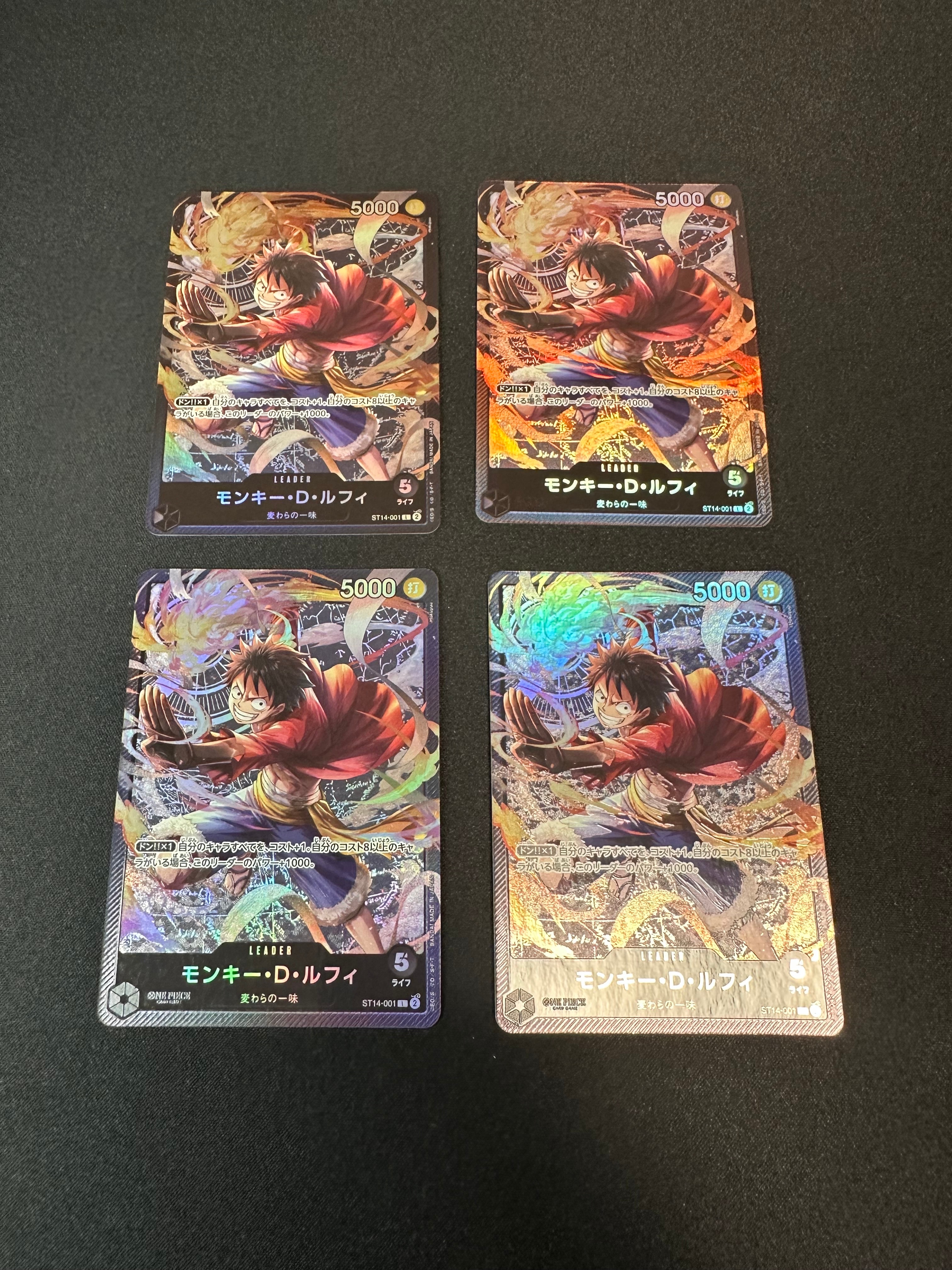 Monkey.D.Luffy L [ST14-001](Start Deck "3D2Y")