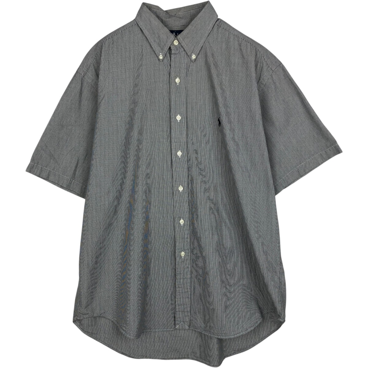 古着 ラルフローレン Ralph Lauren BLAKE 半袖 ボタンダウン チェックシャツ メンズL相当/eaa633143