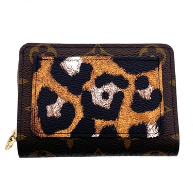 LOUIS VUITTON ルイ・ヴィトン ポルトフォイユ ルー 二つ折り財布 M13851 モノグラム ブラウン レディース【中古】