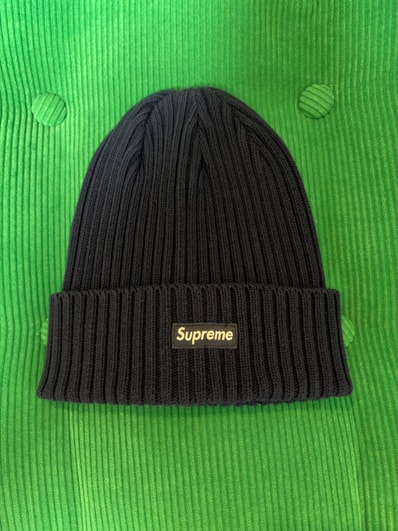 Supreme Overdyed Beanie (26SS) "Navy"