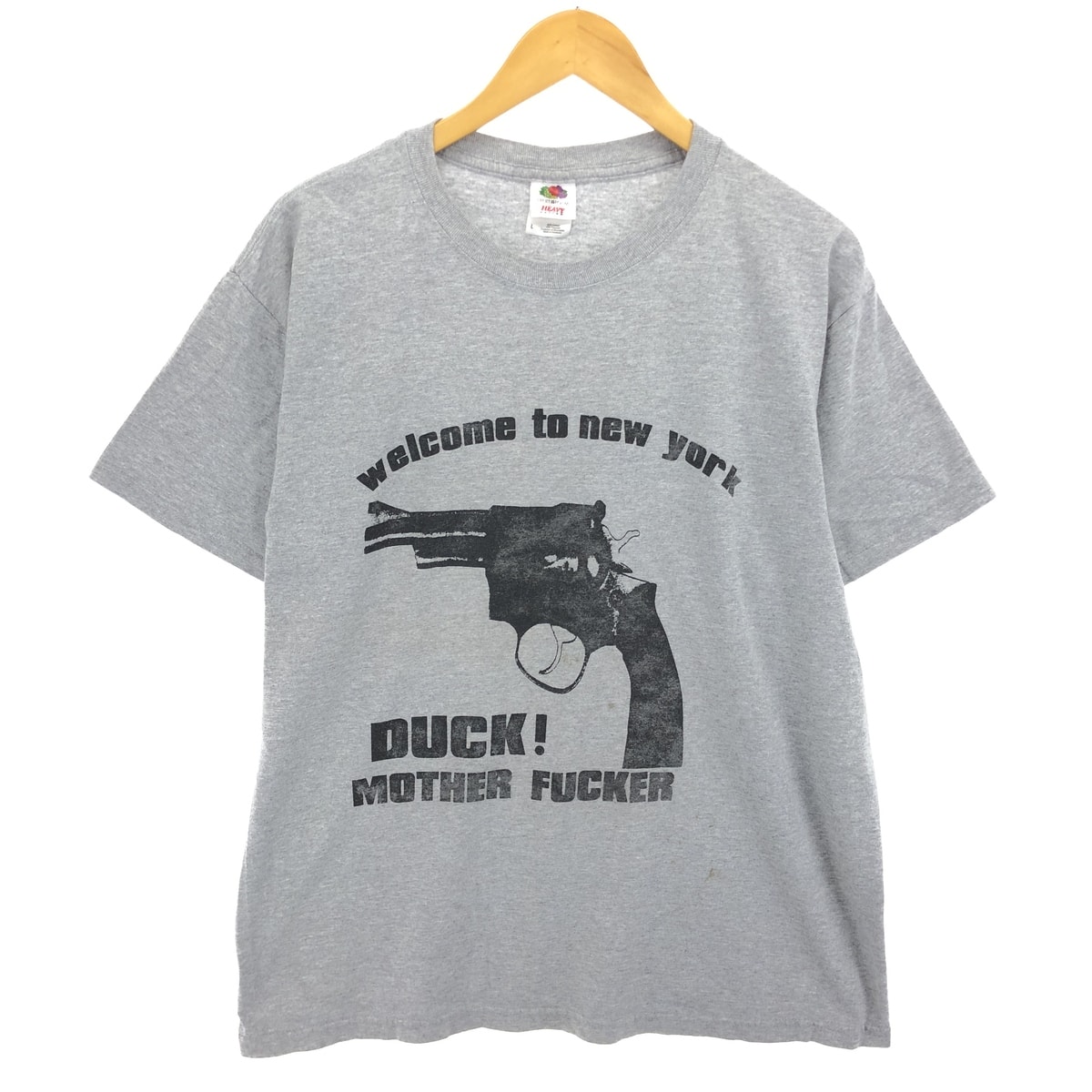 古着 フルーツオブザルーム FRUIT OF THE LOOM プリントTシャツ メンズL相当/eaa456477