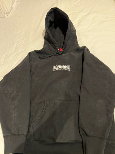 Supreme Bandana Box Logo Hooded Sweatshirt "Black"