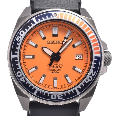 セイコー SEIKO SBDA005 プロスペックス ダイバー オレンジ 自動巻き メンズ 保証書付き 腕時計 M#148488