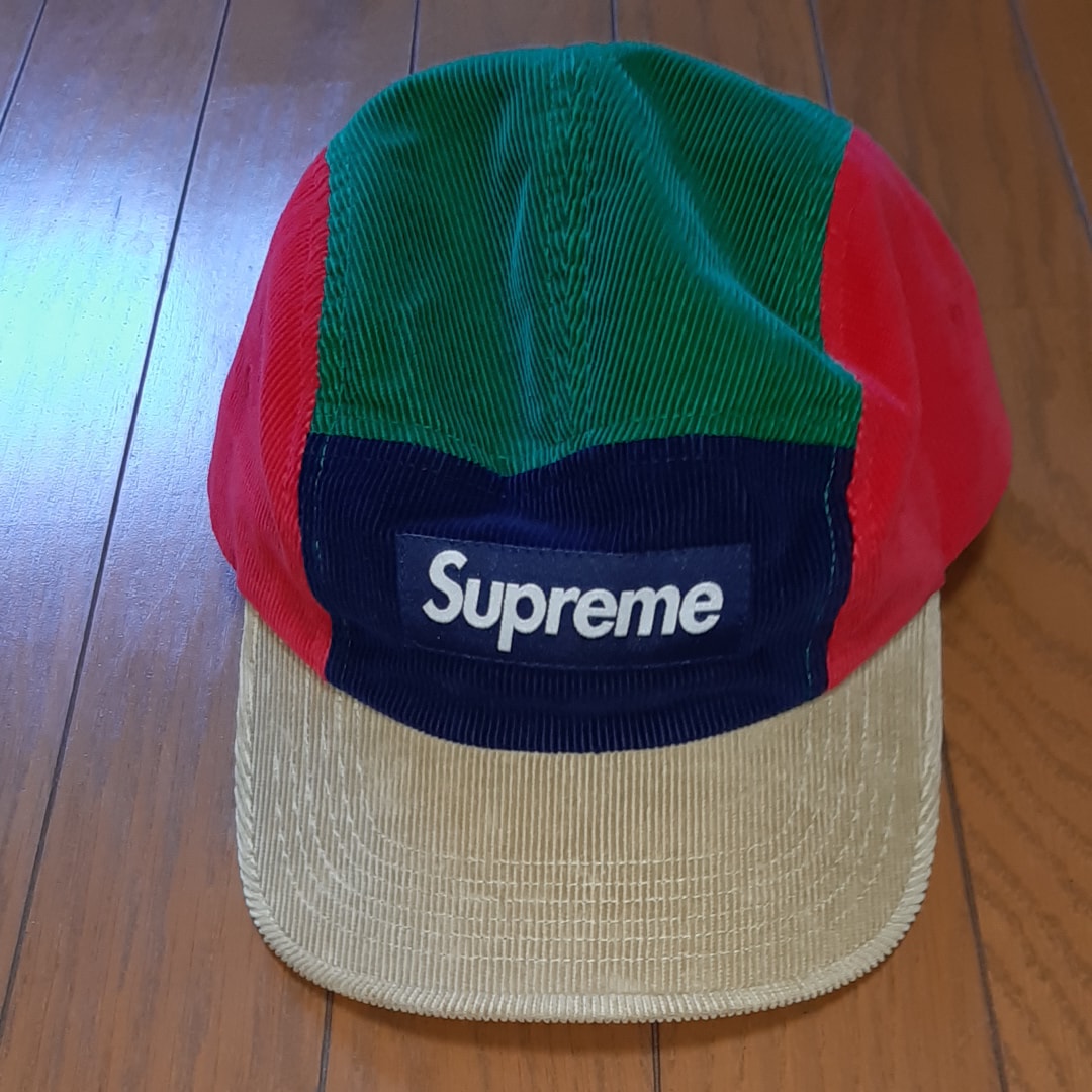 Supreme Corduroy Camp Cap "Multi" (23FW)