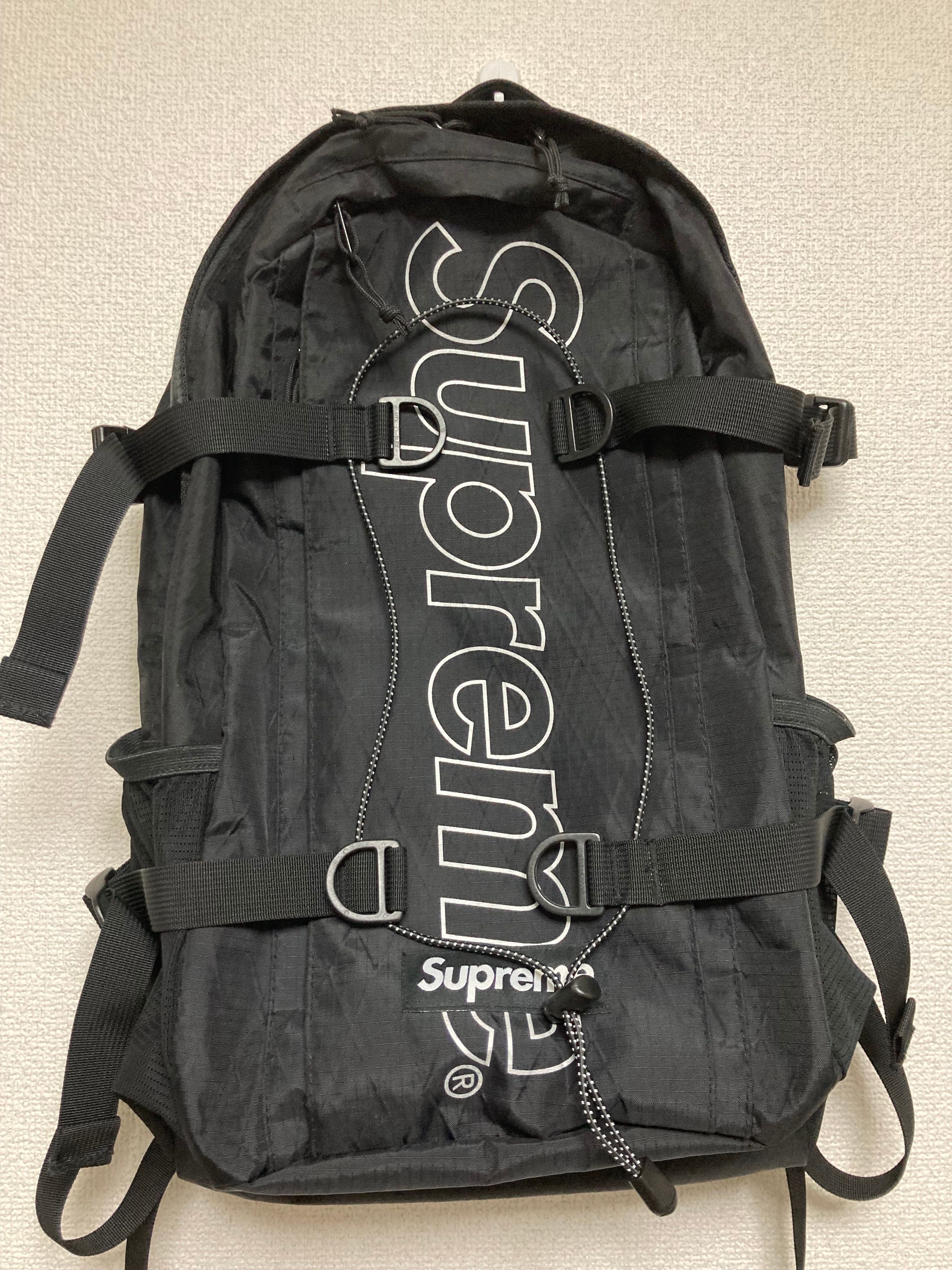 Supreme 18FW Backpack "Black"