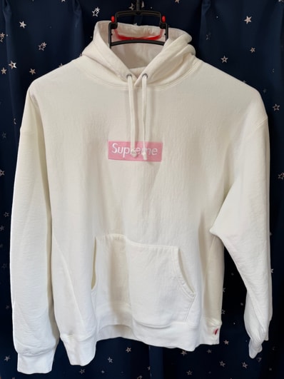 Supreme Box Logo Hooded Sweatshirt (25FW) "White"