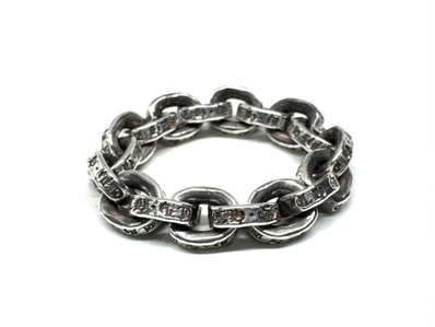 Chrome Hearts Paper Chain Ring "Silver"
