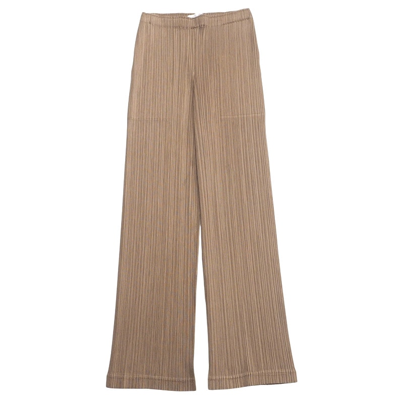 PLEATS PLEASE ISSEY MIYAKE プリーツプリーズ イッセイミヤケ パンツ サイズ0 プリーツ ストレッチパンツ ブランド古着【中古】20250404/RA4090