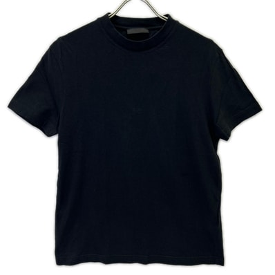 プラダ ブラック ブラックエンブレム Tシャツ S