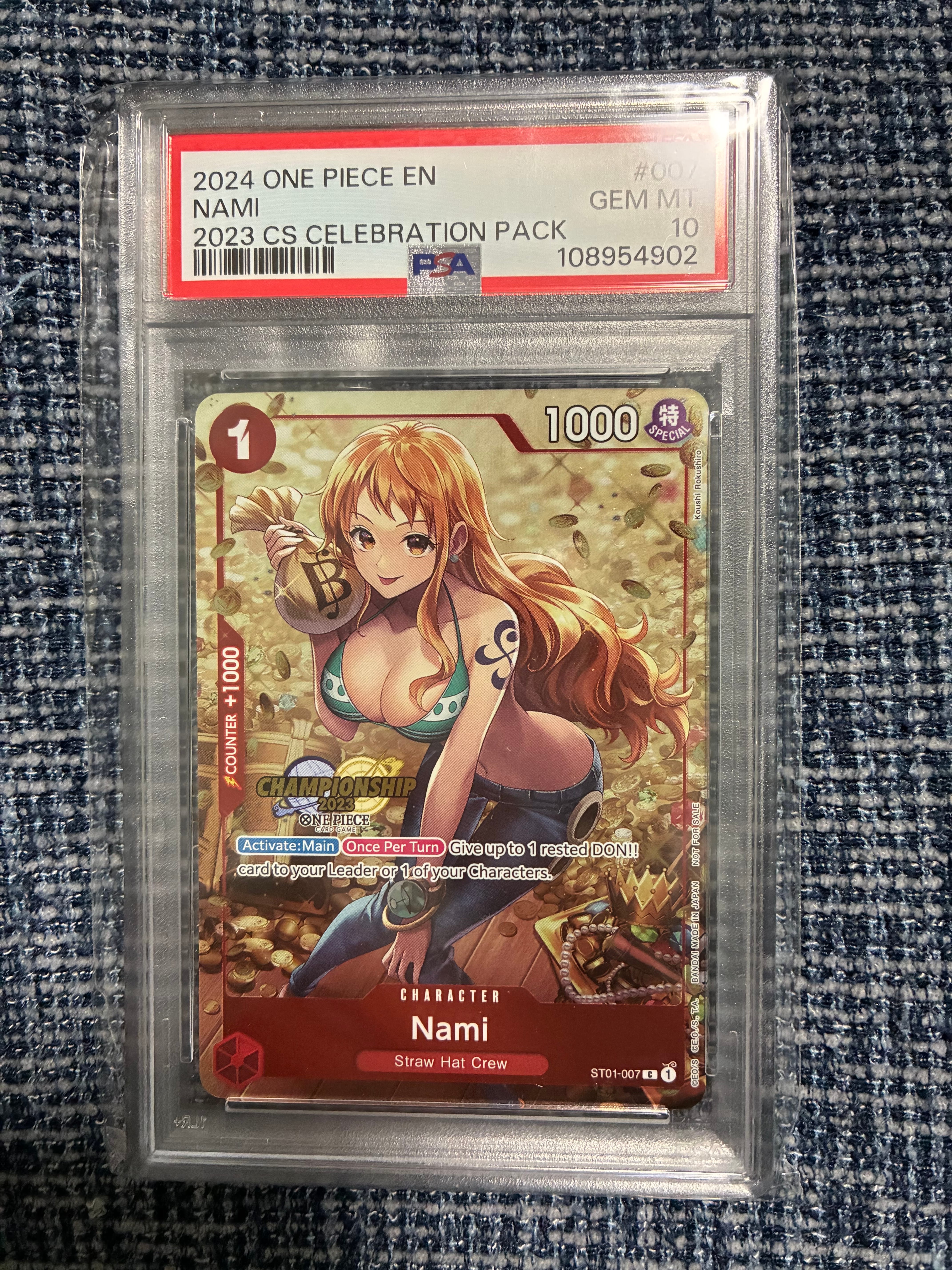 ナミ C [ST01-007]【英語版】(プロモーションカード「チャンピオンシップ 2023 セレブレーションパック」)