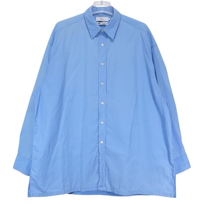 Graphpaper グラフペーパー THOMAS MASON L/S SHIRT GM204-50286L トーマス メイソン ロングスリーブ シャツ ブルー 長袖 サイズFREE