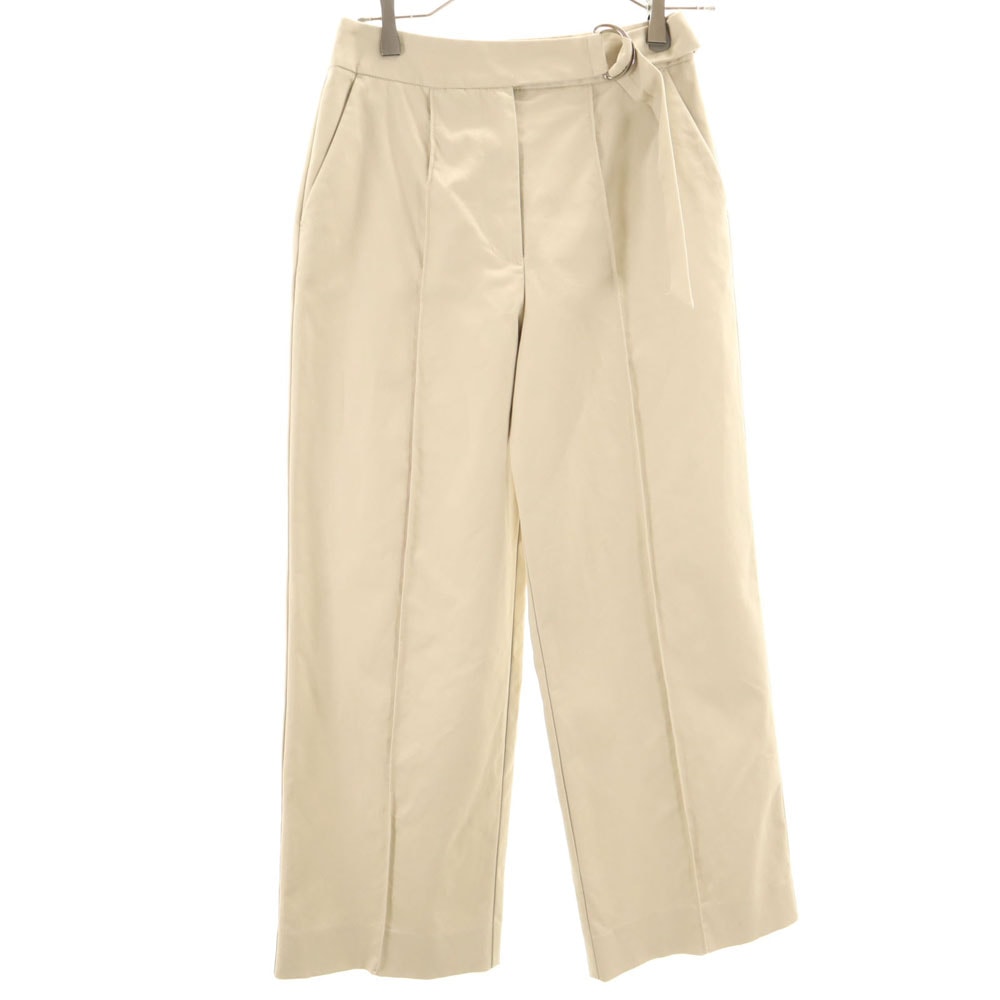 BEAMS LIGHTS ビームスライツ 日本製 ピンタック スラックスパンツ 38 ベージュ系