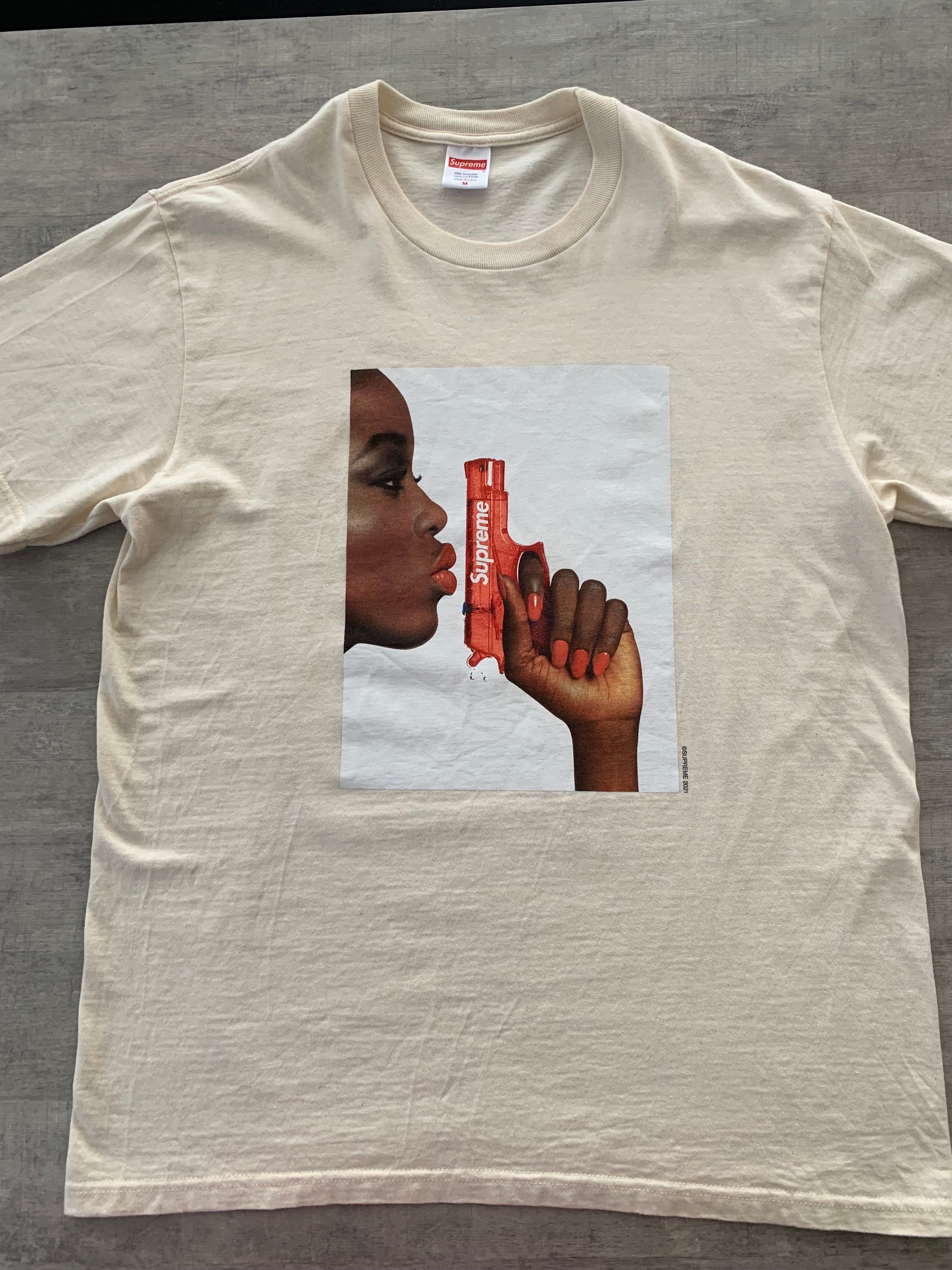 Supreme Water Pistol Tee "Natural"