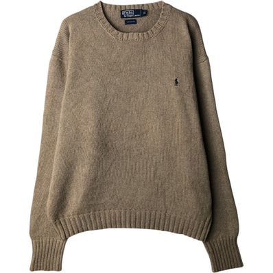 古着 ラルフローレン Ralph Lauren POLO by Ralph Lauren コットンニットセーター メンズXL相当/eaa627462