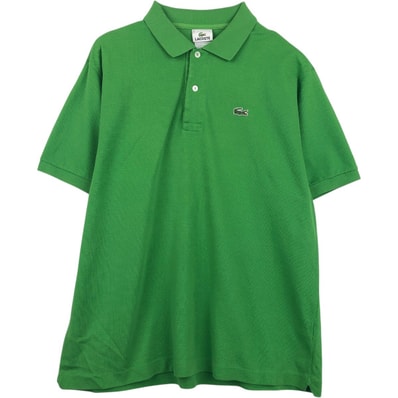 古着 ラコステ LACOSTE フランス企画 半袖 ポロシャツ 6 メンズXL相当/eaa657588