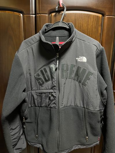 Supreme x The North Face Arc Logo Denali Fleece Jacket "Black"