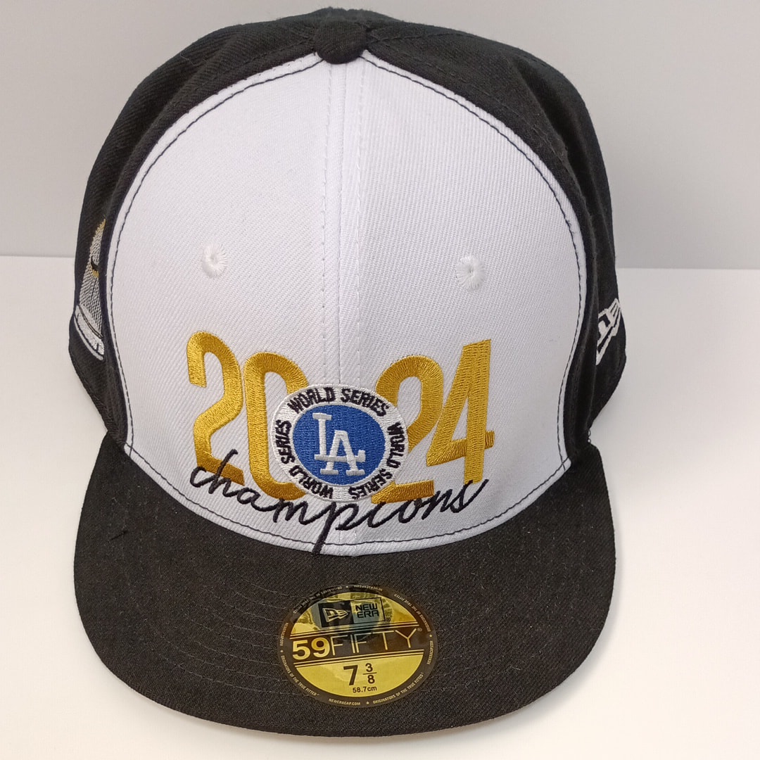 59FIFTY DODGERS 2024 WORLD SERIES CHAMPIONS “BLACK”