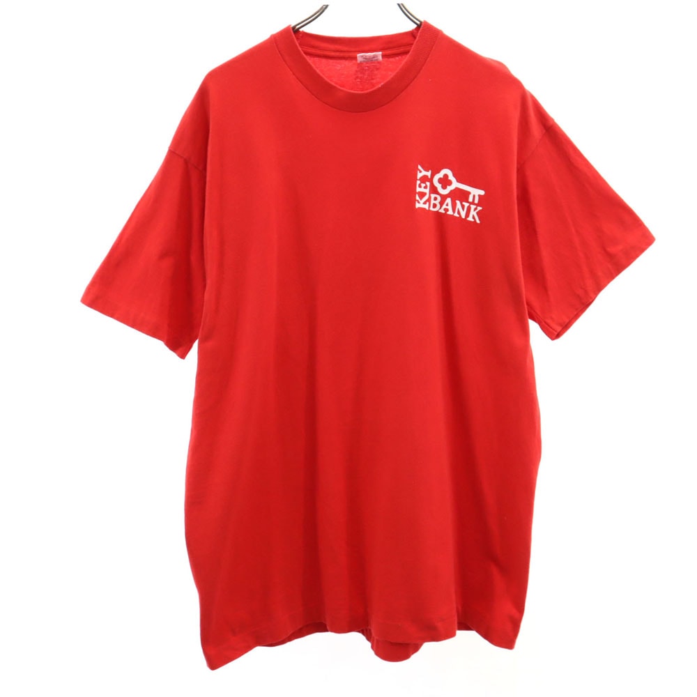 FRUIT OF THE LOOM フルーツオブザルーム 90s USA製 半袖 シングルステッチ オールド Tシャツ XL レッド