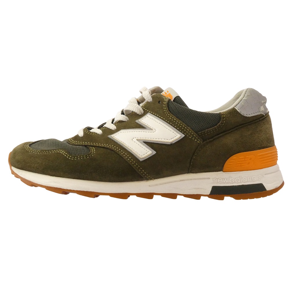 NEW BALANCE ニューバランス スニーカー M1400BA USA製 ローカット スニーカー ランニングシューズ ダークブラウン系 37.5cm【中古】