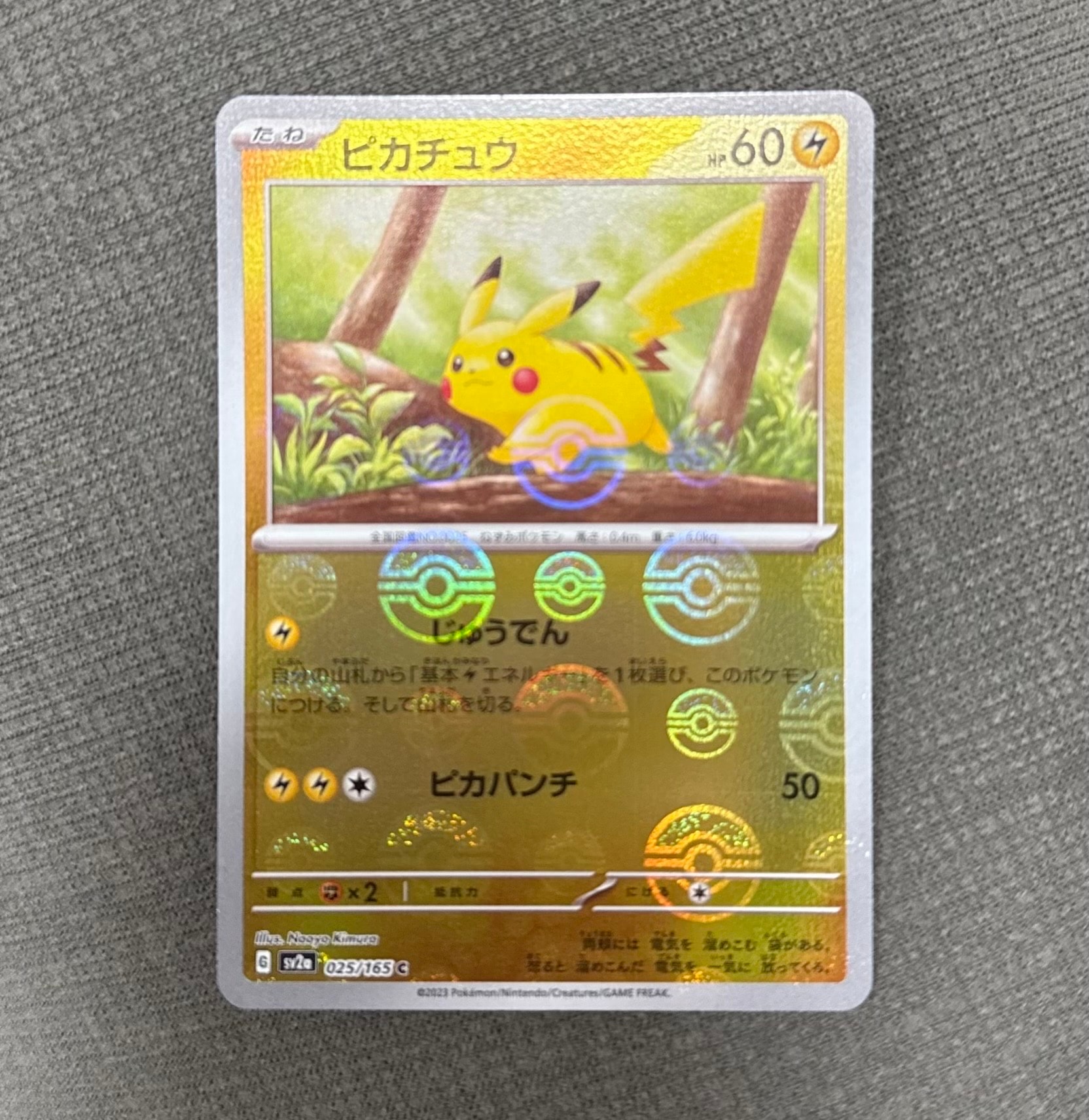 PSA10】ピカチュウ C: マスターボールミラー (マスボピカチュウ) [SV2a