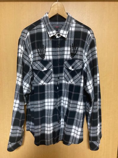 Supreme x HYSTERIC GLAMOUR Plaid Flannel Shirt "Black"