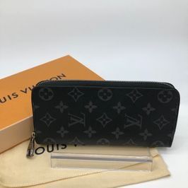 Louis Vuitton Zippy Wallet Vertical Monogram Eclipse