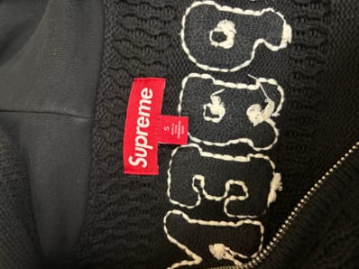 Supreme Sport Zip Up Hooded Sweater "Black"