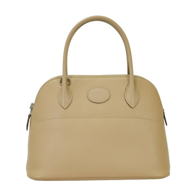 HERMES エルメス ショルダーバッグ ボリード27 トレンチ エプソン シルバー金具 A刻印 新品同様【中古】