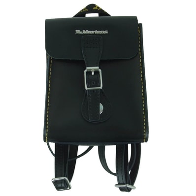 Dr.Martens ドクターマーチン AD103001 Micro Leather Backpack マイクロ レザー バックパック バッグ リュック ブラック系【美品】【中古】