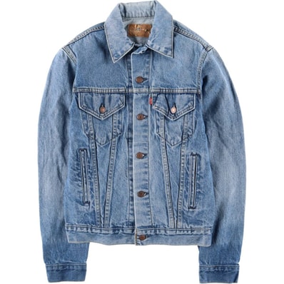 古着 80年代 リーバイス Levi's デニムジャケット Gジャン USA製 メンズS相当 ヴィンテージ/eaa582595
