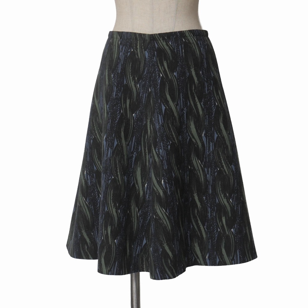 PRADA プラダ スカート サイズ38S フレアースカート イタリア製 ブランド古着【中古】20260317/RA8309