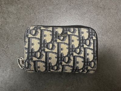 Dior コインケース ベージュ・ネイビー