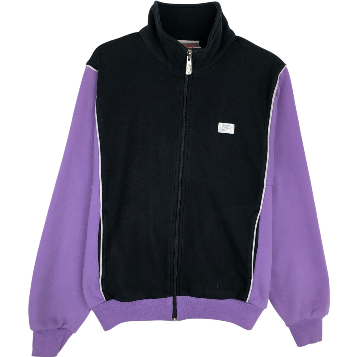 古着 90年代 ナイキ NIKE 銀タグ フルジップスウェットシャツ トレーナー メンズM相当 ヴィンテージ/eaa389776