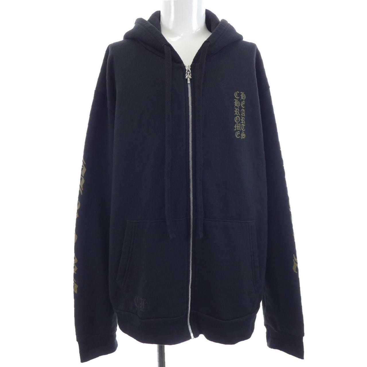 クロムハーツ CHROME HEARTS ヴァーティカルロゴ VERTICAL LOGO 408011873******01V パーカー