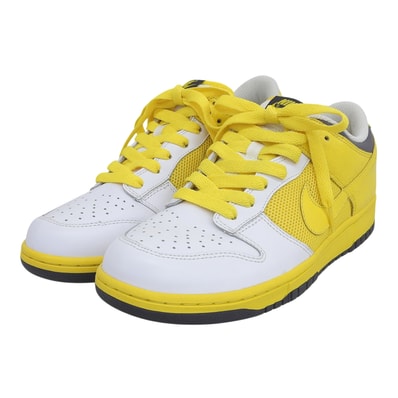 未使用品 ナイキ スニーカー WMNS NIKE DUNK LOW Trail Yellow 28cm 317813-171