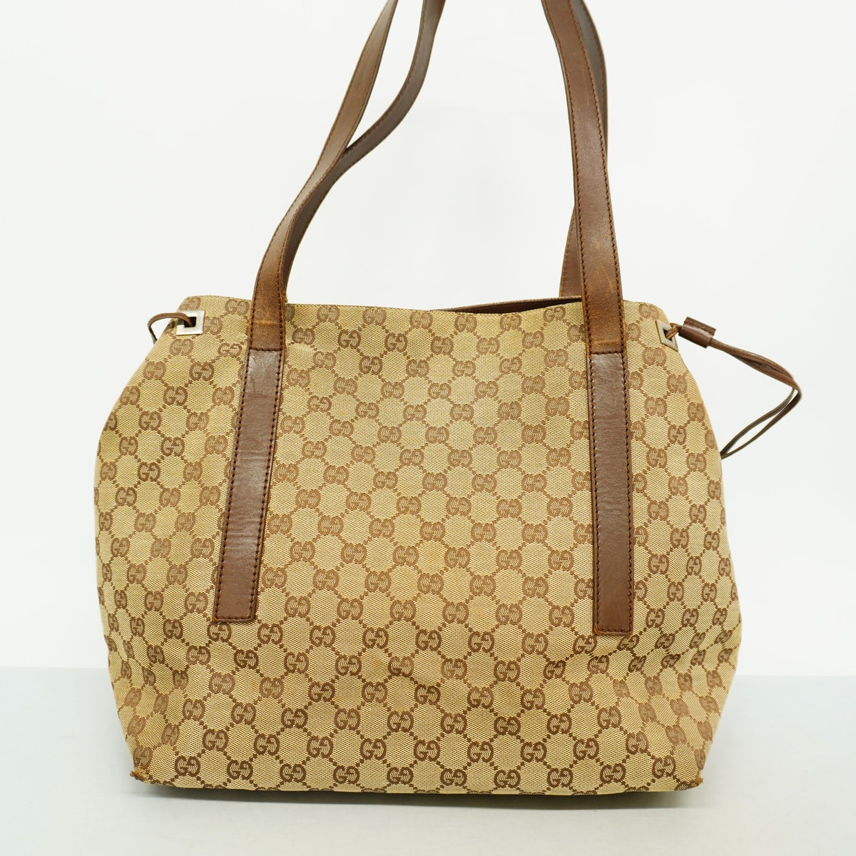 GUCCI GGキャンバス トートバッグ C (やや傷や汚れあり)】【6id5698】グッチ トートバッグ GGキャンバス