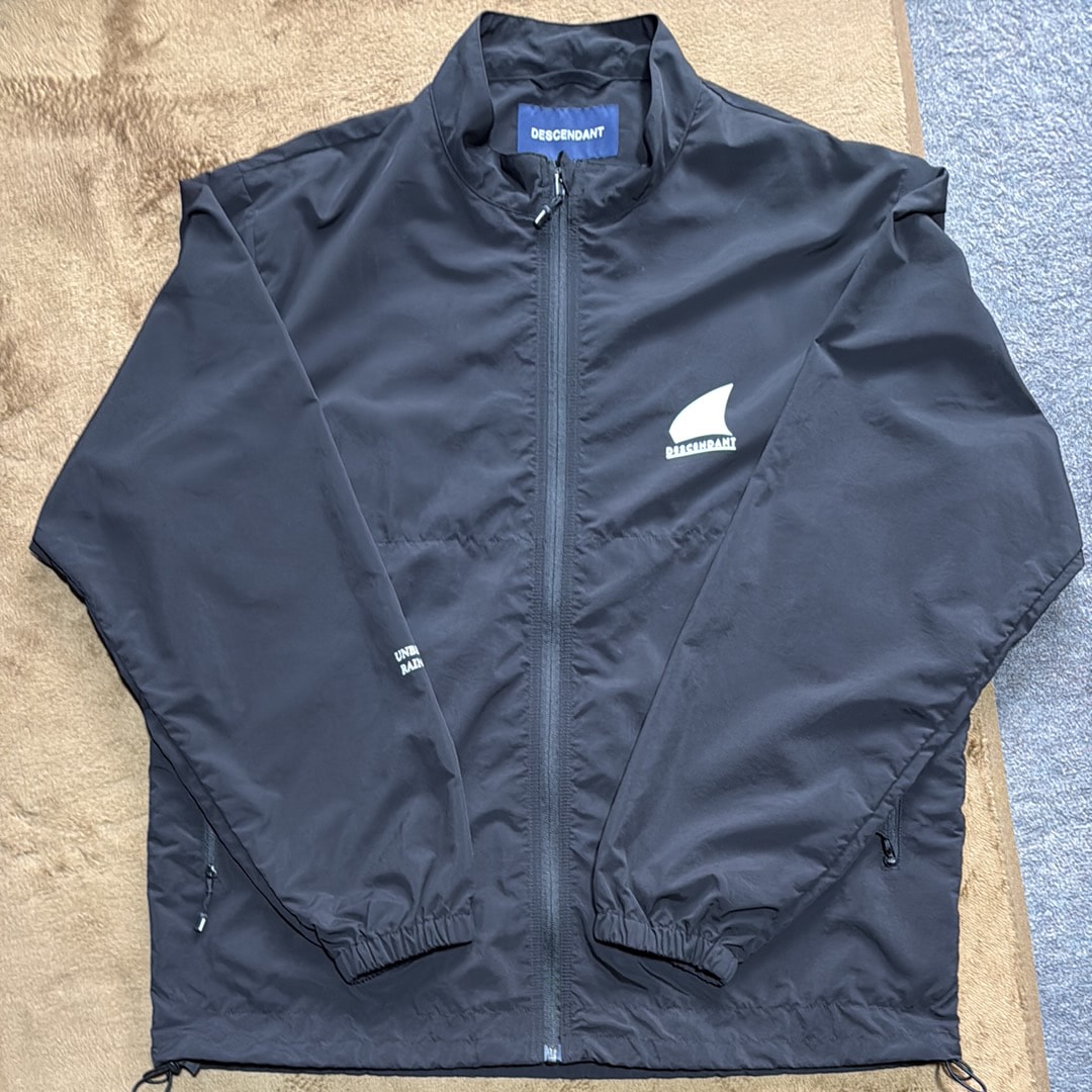 DESCENDANT Terrace Nylon Jacket "Black"