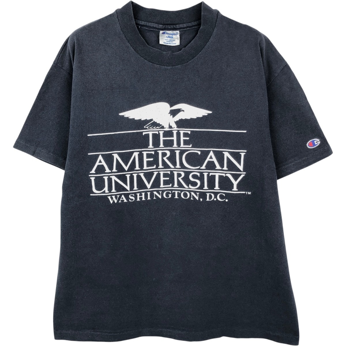 古着 90年代 チャンピオン Champion カレッジTシャツ USA製 メンズL相当 ヴィンテージ/eaa666688