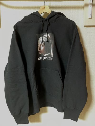 Supreme Pearl Hooded Sweatshirt "Black"