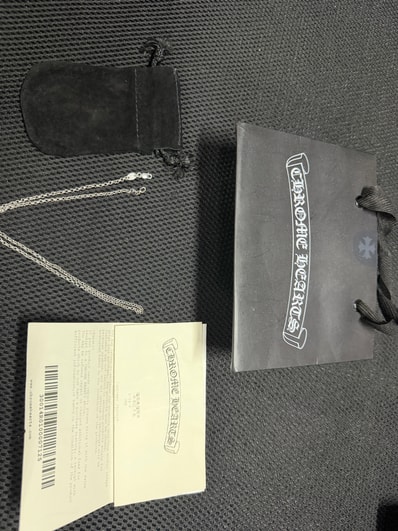 Chrome Hearts Roll Chain Necklace "Silver"