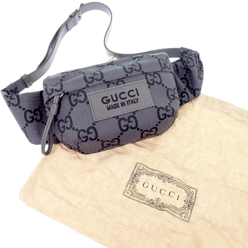 B (目立った傷や汚れなし)】グッチ GUCCI ベルトバッグ ラージ 767934